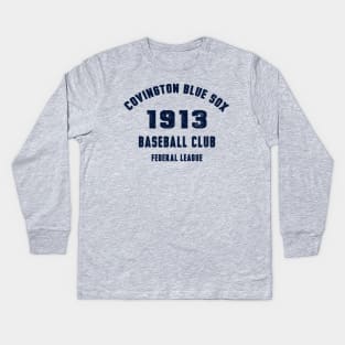 Covington Blue Sox - 1913 Kids Long Sleeve T-Shirt